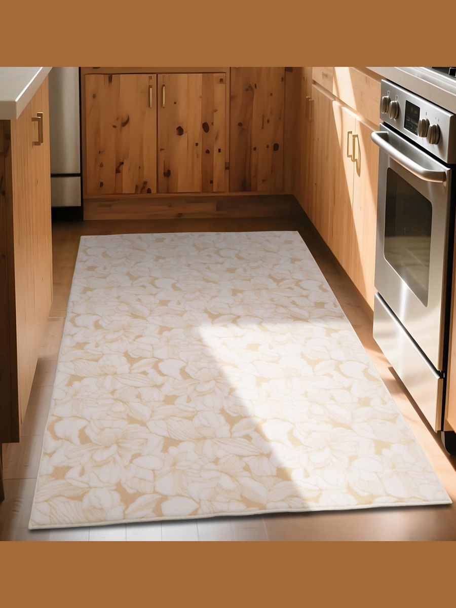Nias Garden Patterned Soft and Plush Rug - 120x170 cm