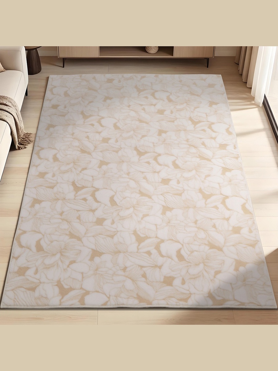 Nias Garden Patterned Soft and Plush Rug - 120x170 cm