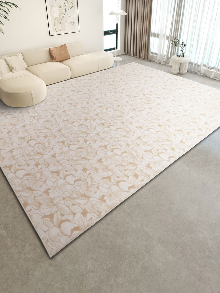Nias Garden Patterned Soft and Plush Rug - 240x360 cm