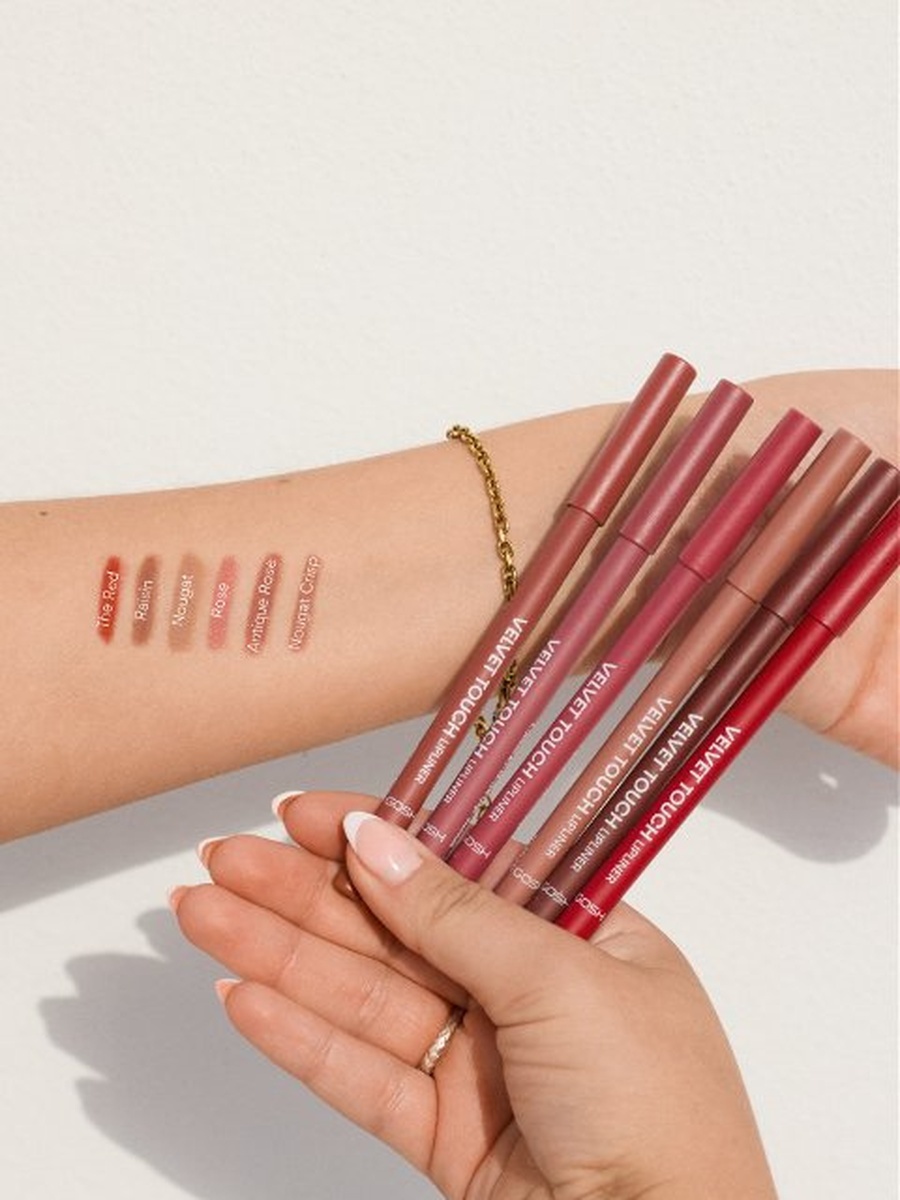 Velvet Touch Lip Liner Waterproof - NEW DESIGN