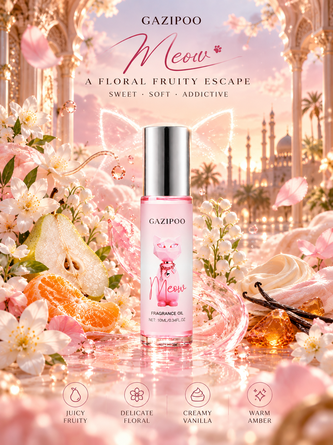 Pink Meow Fruity Fragrance Oil
