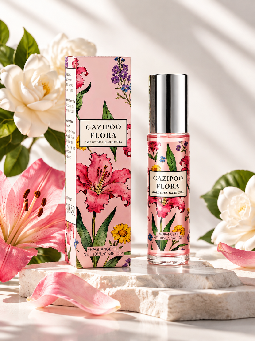 Flora Gorgeous Gardenia Pink Fragrance Oil 10ml