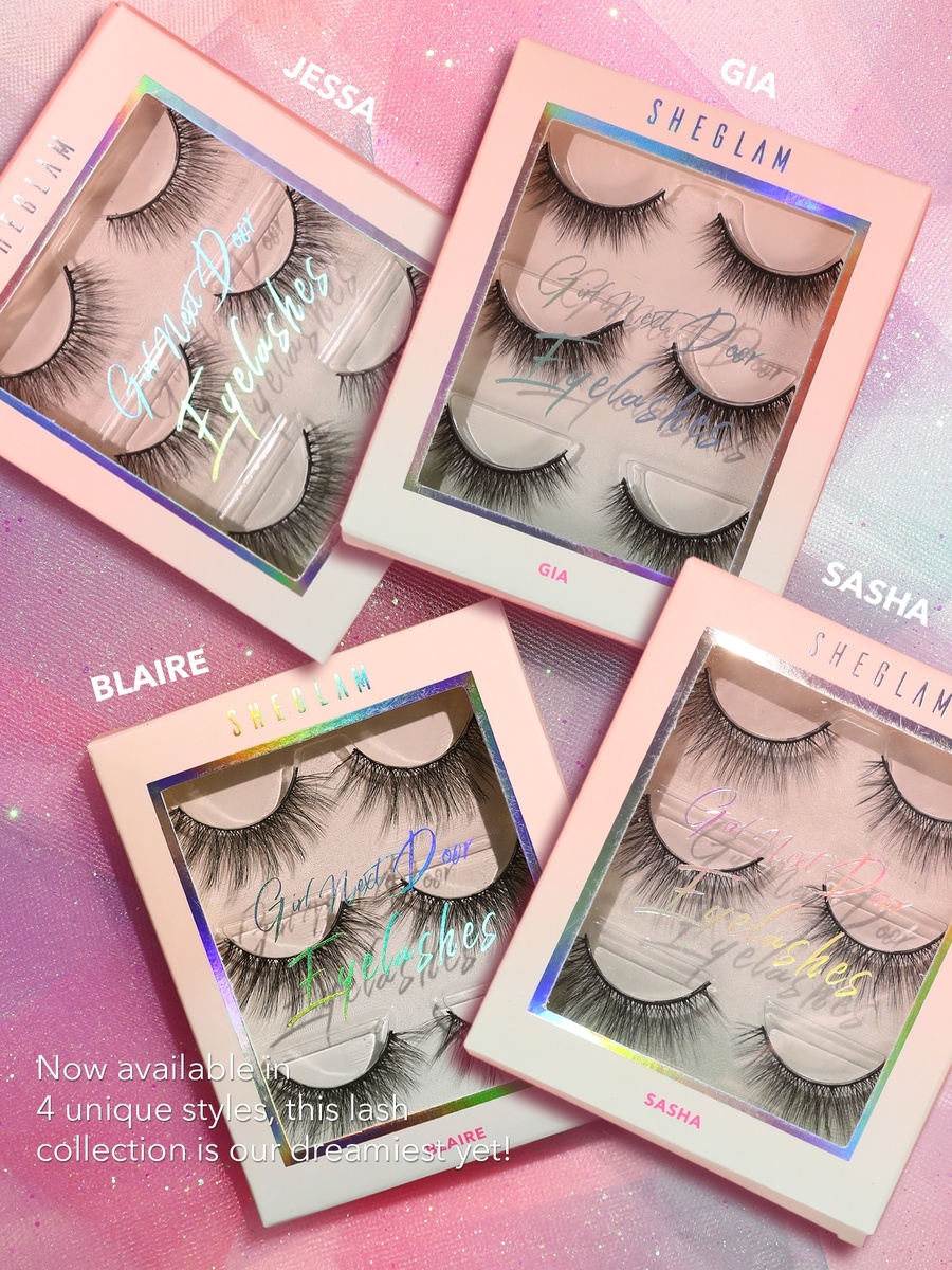 Girl Next Door Natural False Eyelashses, Jessa