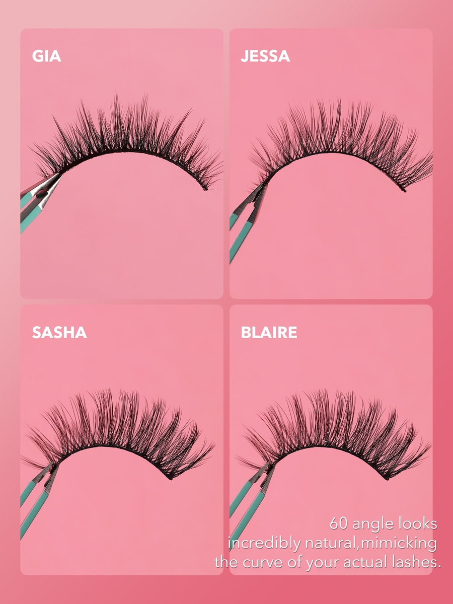 Girl Next Door Natural False Eyelashses, Jessa