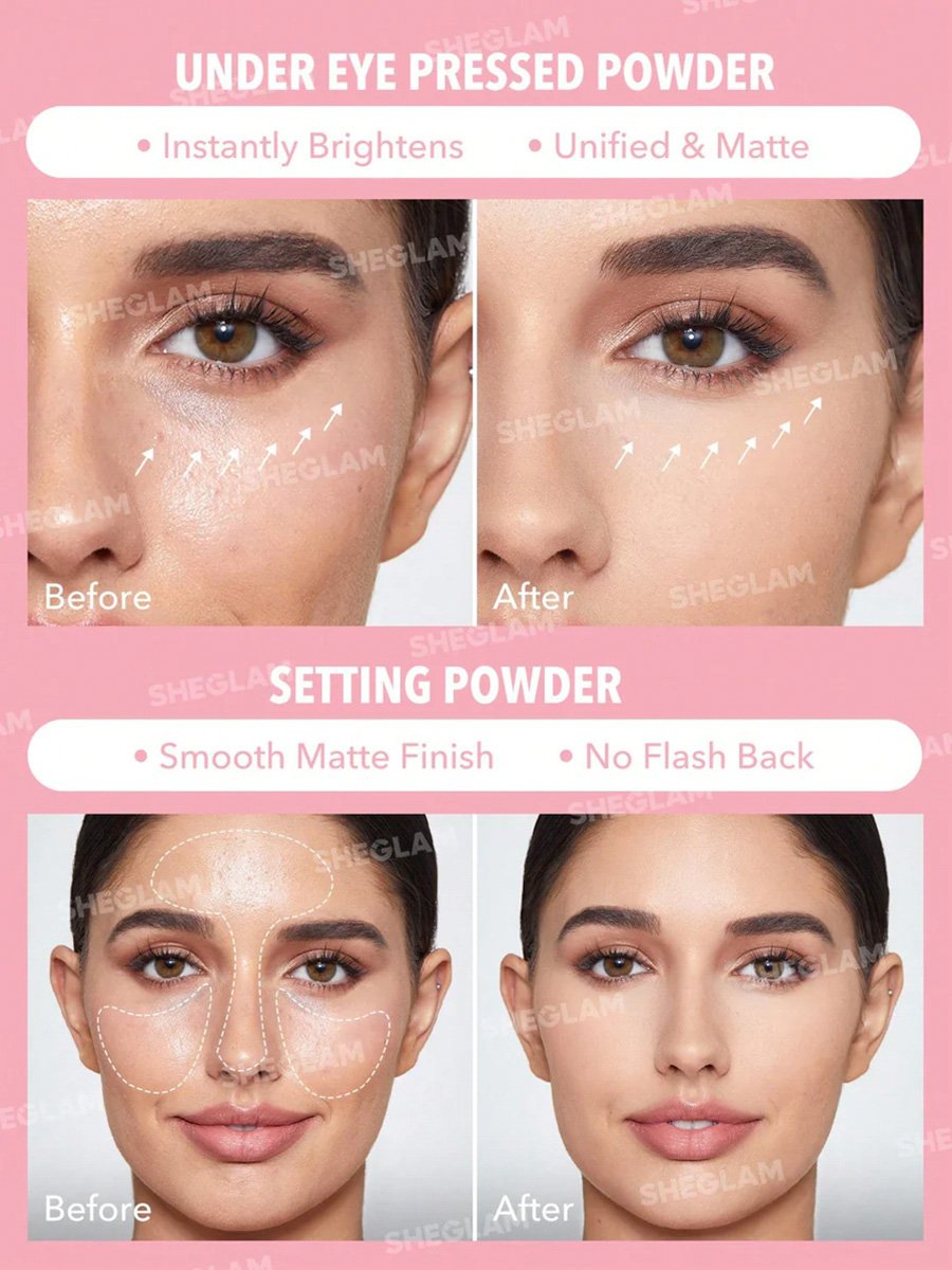 Insta Ready Face and Under Eye Setting Powder Duo