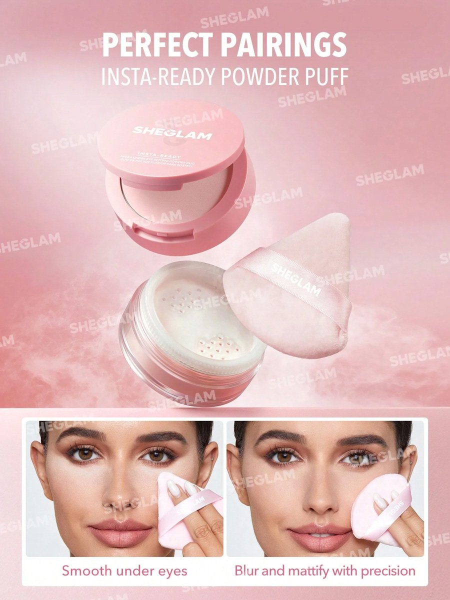 Insta Ready Face and Under Eye Setting Powder Duo