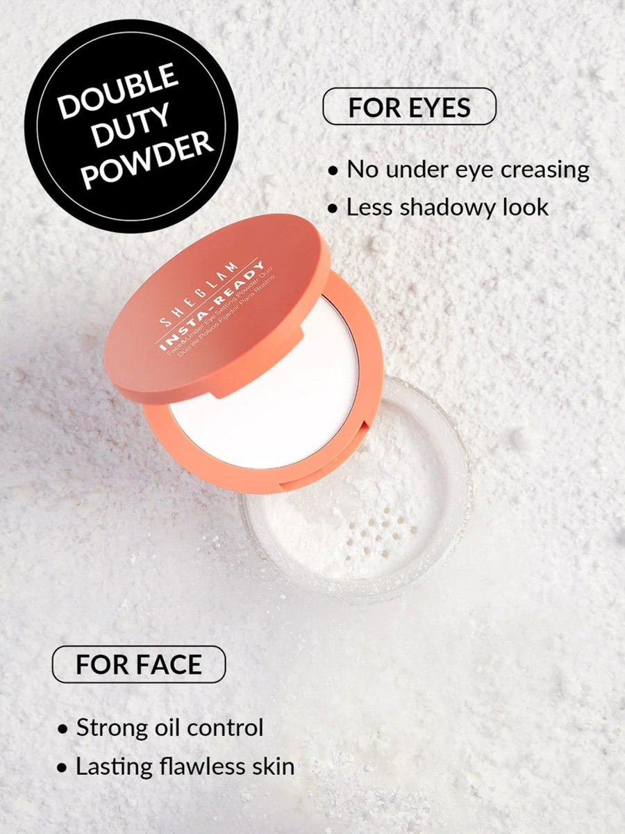 Insta Ready Face and Under Eye Setting Powder Duo