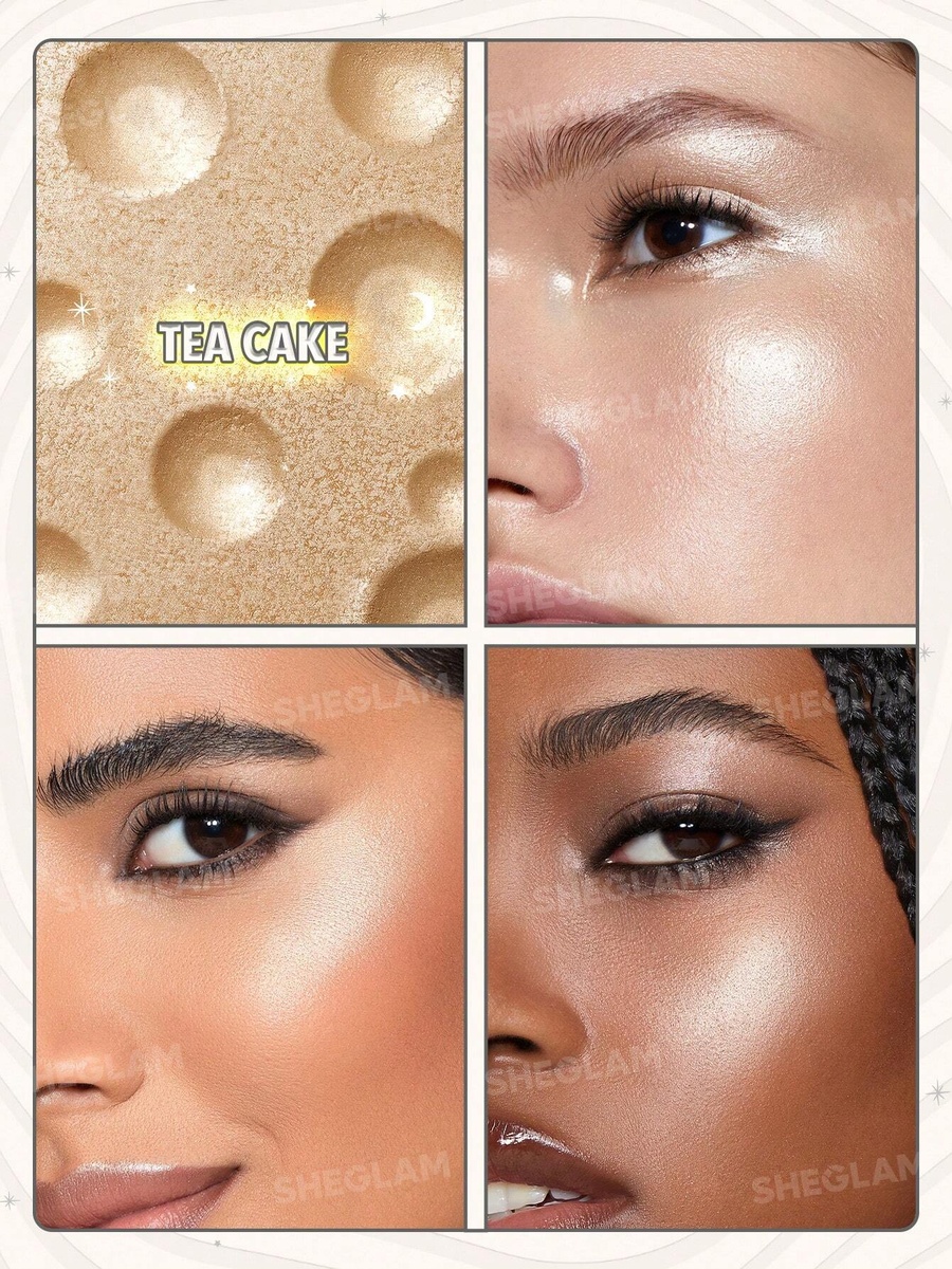 Lunar Glow Highlighter, Tea Cake