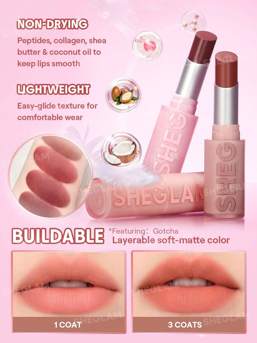 Lip Veil Cushion Lightweight Lipstick, Go Off