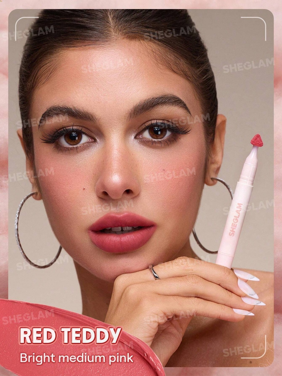 Marshmallow Puff Lip Blur Pen, 330 Red Teddy