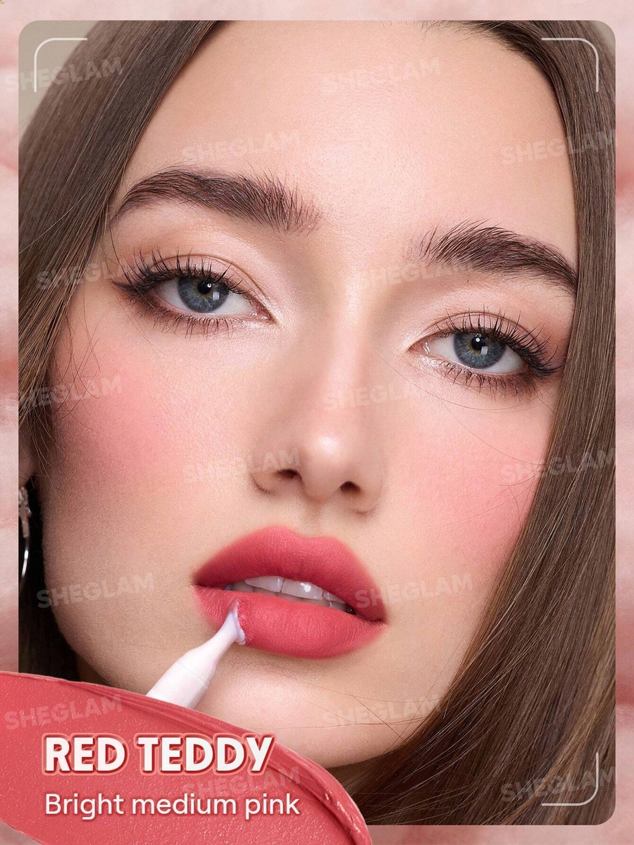 Marshmallow Puff Lip Blur Pen, 330 Red Teddy