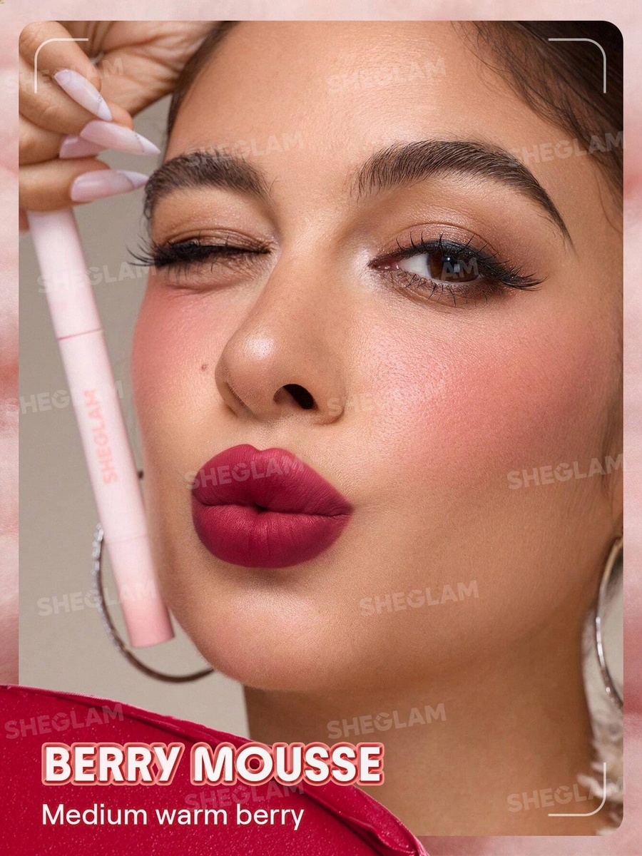 Marshmallow Puff Lip Blur Pen, 331 Berry Mousse