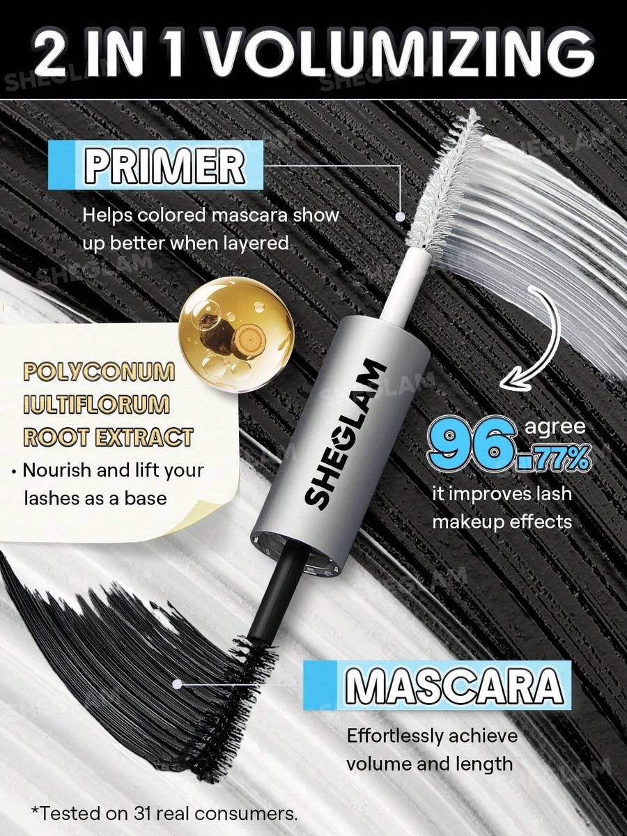 All In One Primer and Tubing Volume Mascara