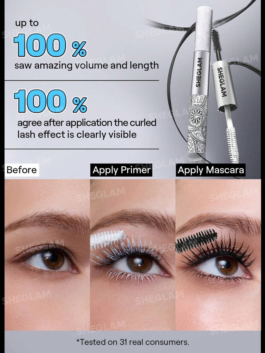 All In One Primer and Tubing Volume Mascara