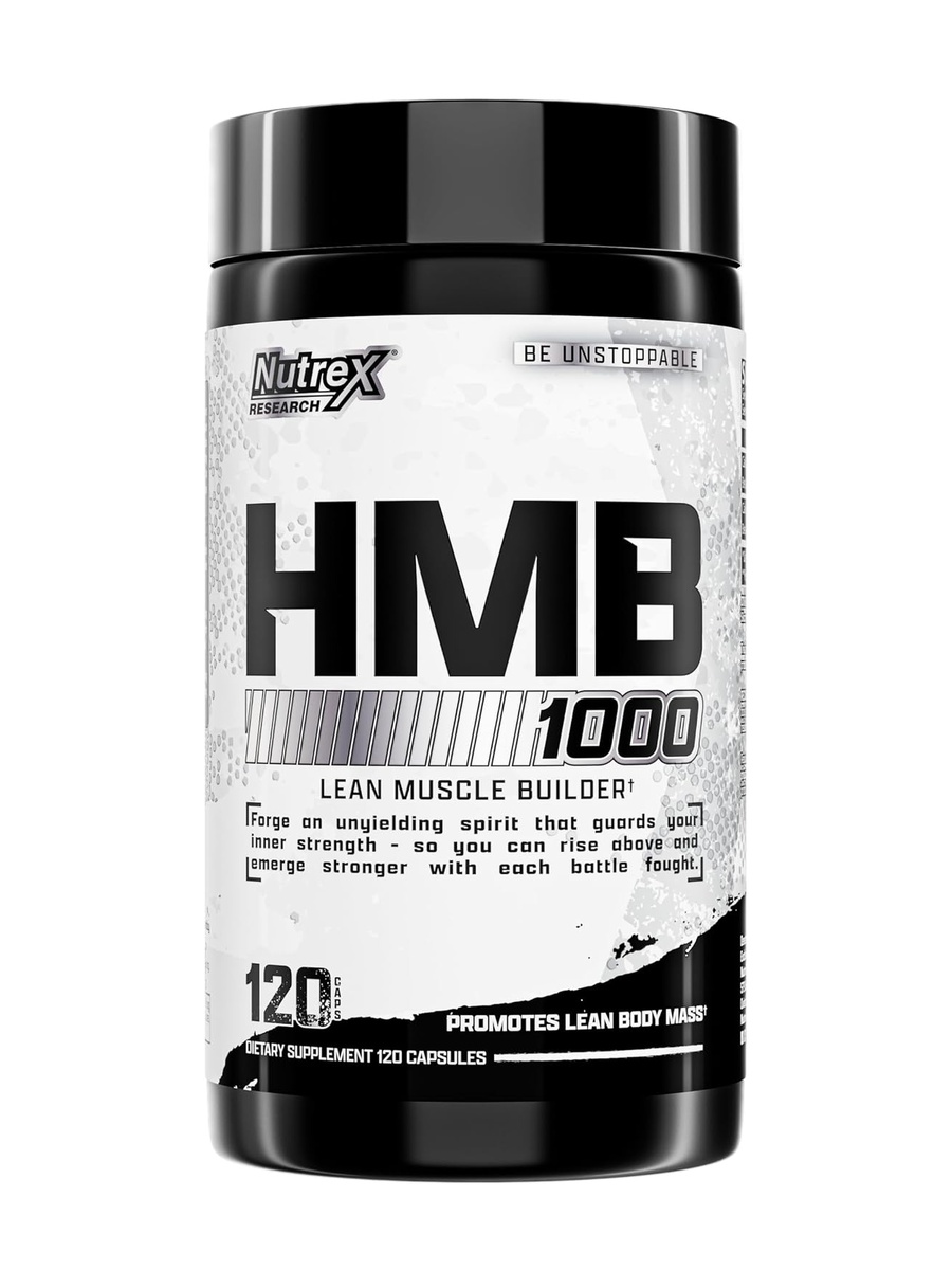 HMB 1000 mg | Unflavored | Muscle Growth | Amino Acid | 120 Tablets | 60 Servings
