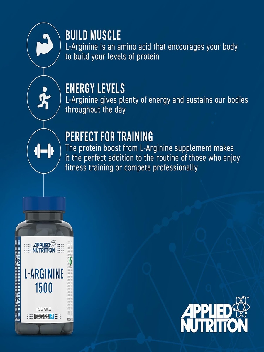L-Arginine Capsules | Unflavored | Immune Support and Strength | Amino Acid |  120 Capsules
