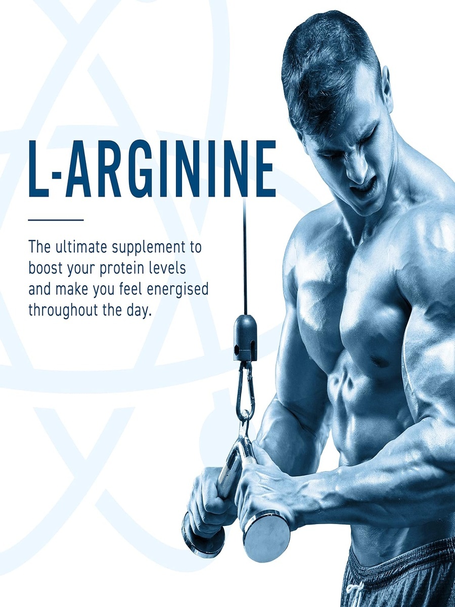 L-Arginine Capsules | Unflavored | Immune Support and Strength | Amino Acid |  120 Capsules