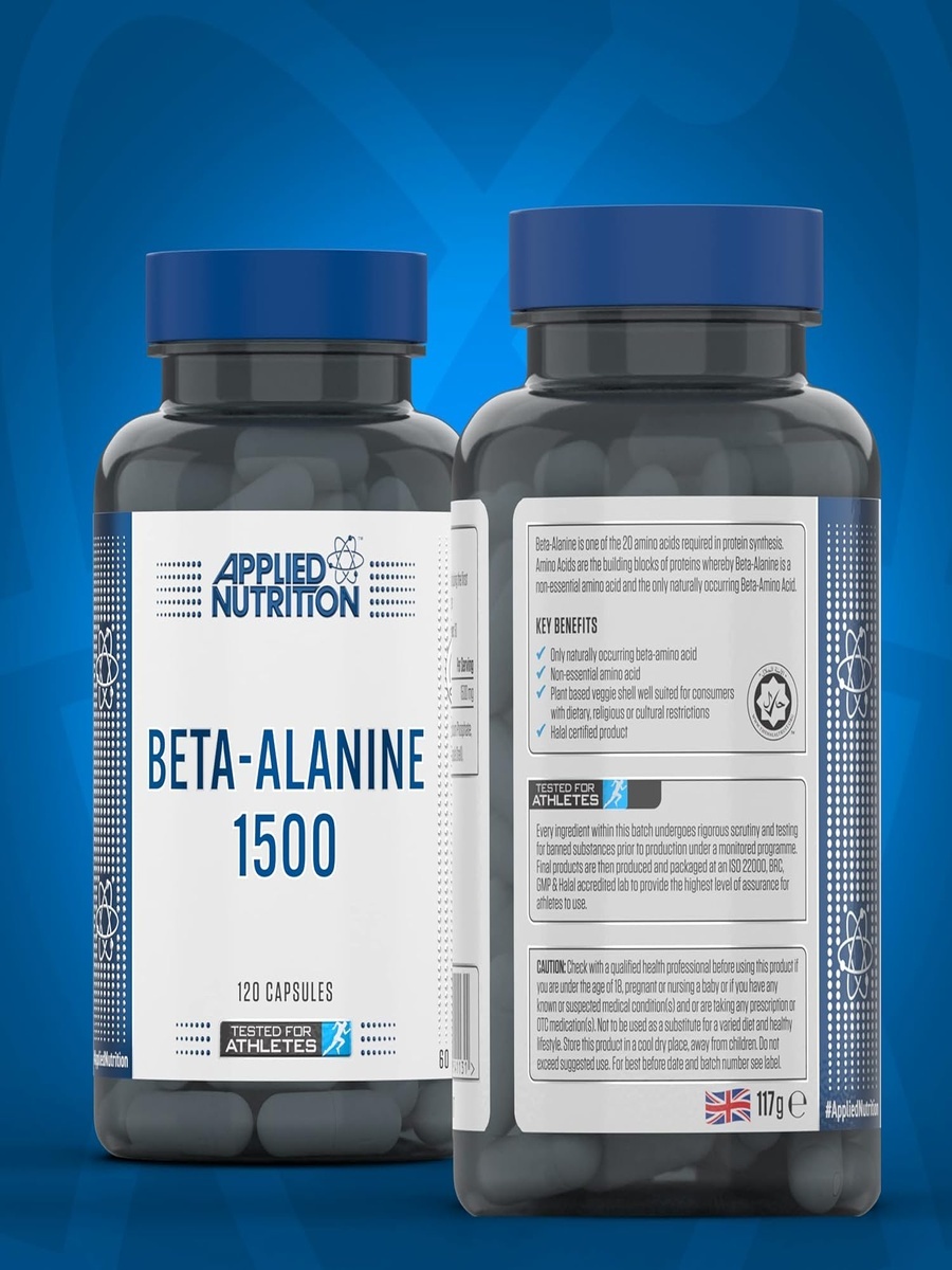 Beta Alanine 1500 | Unflavored | Amino Acids |  120 Capsules