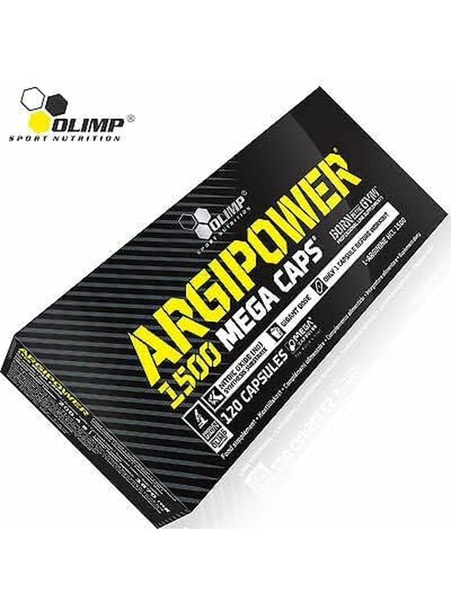 Argipower 1500 Mega Capsules | Unflavored | Immune Support | L-Arginine | 120 Capsules