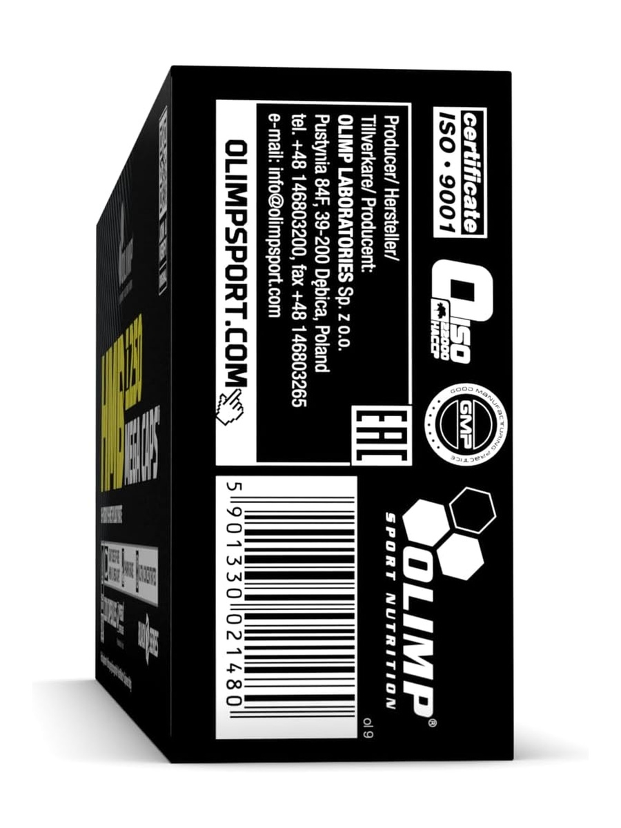 HMB 1250 Mega Supplement | Unflavored | Muscle Growth | Amino Acids | 120 Capsules