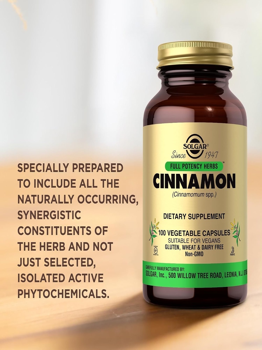 Fp 100 Vegetable Capsules | Cinnamon | Immune Support | Cinnamon |  100 Capsules