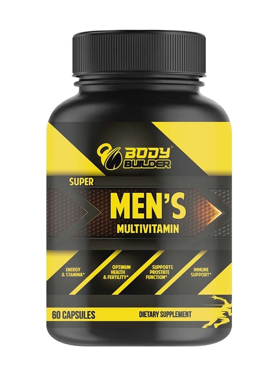 Super Mens Multivitamin | Immune Support | Zinc | 60 Capsules