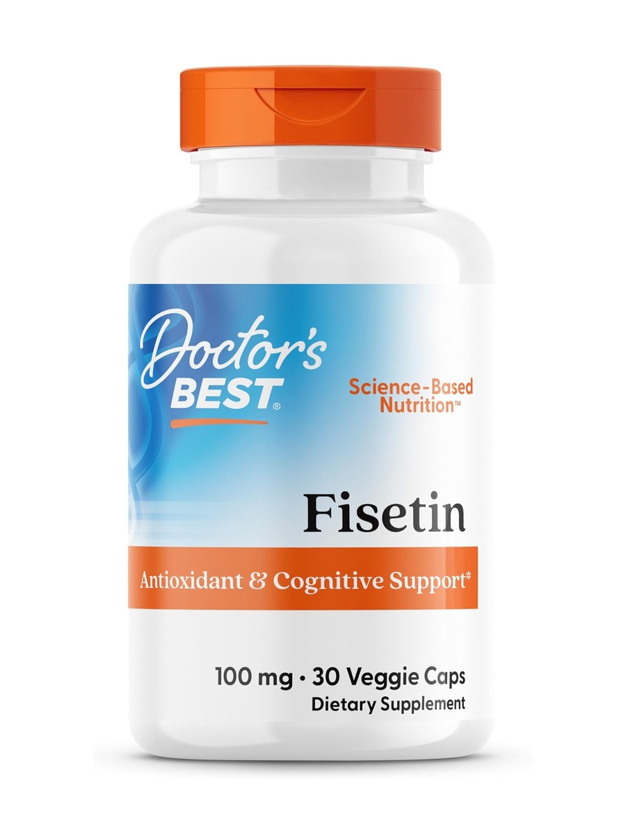Fisetin with Novusetin® 100 mg | Antioxidant & Cellular Health Support | Vegetarian Capsules | 30 Veggie Capsules