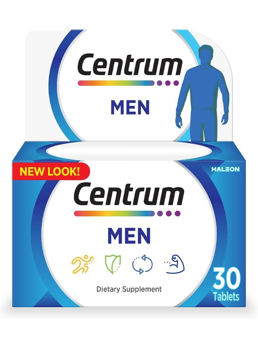 Men Specially Formulated Multivitamin | Unflavored | Antioxidant | Selenium |  30 Tablets