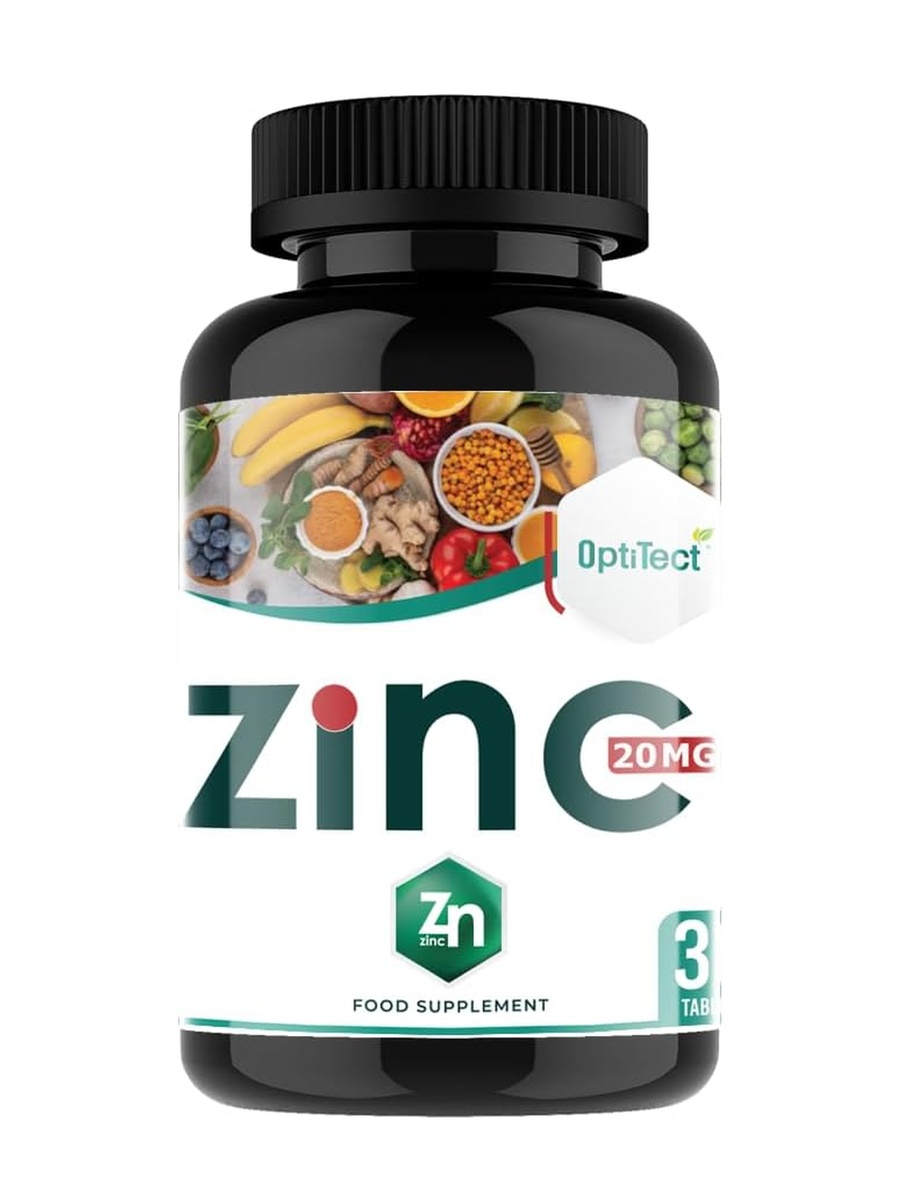 Zinc 20 mg | Immune Support | Zinc |  30 Tablets