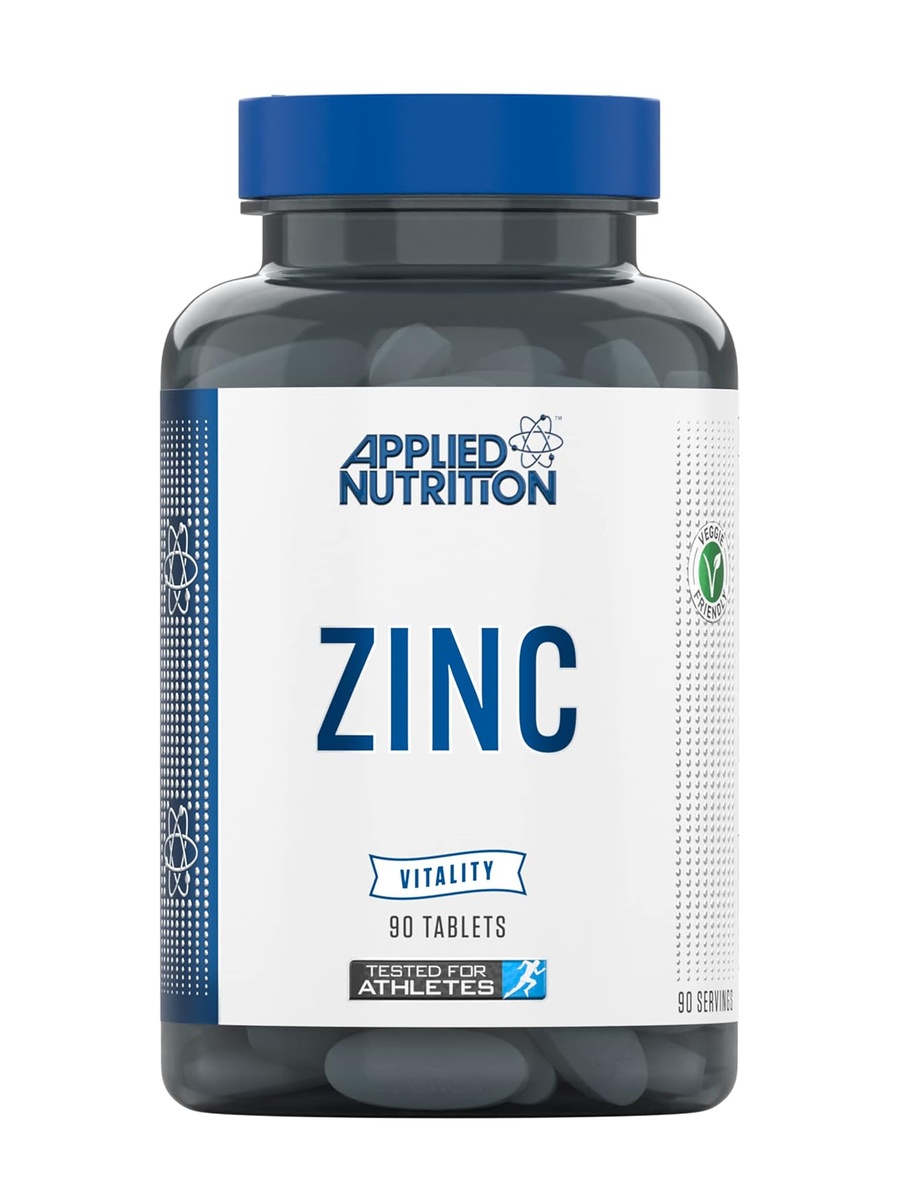 Zinc Essential Mineral With Vitamin C | Unflavored | Immune Support |  90 Tablets