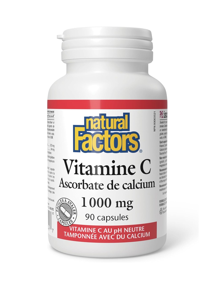 Vitamin C Calcium Ascorbate 1000 mg | Unflavored | immune support | Vitamin C |  90 Capsules