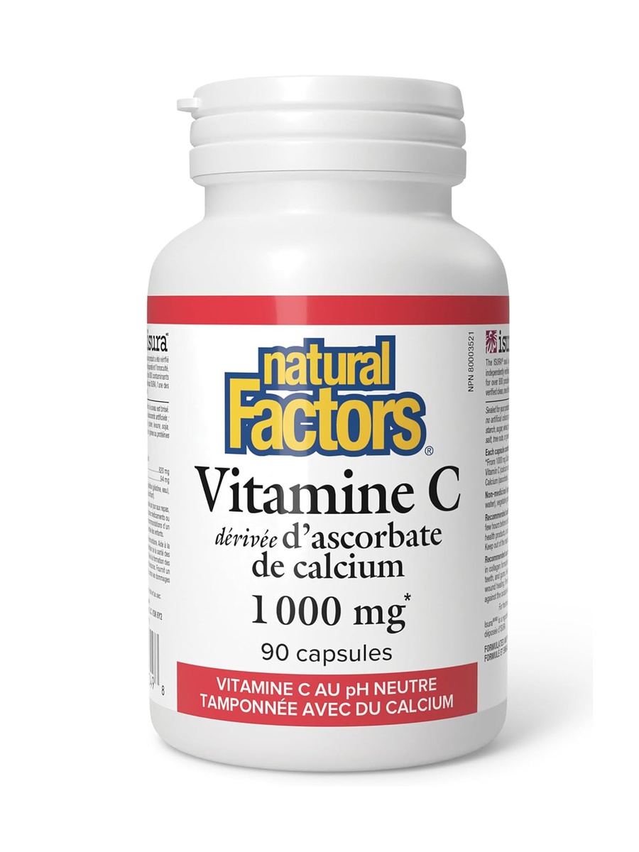 Vitamin C Calcium Ascorbate 1000 mg | Unflavored | immune support | Vitamin C |  90 Capsules
