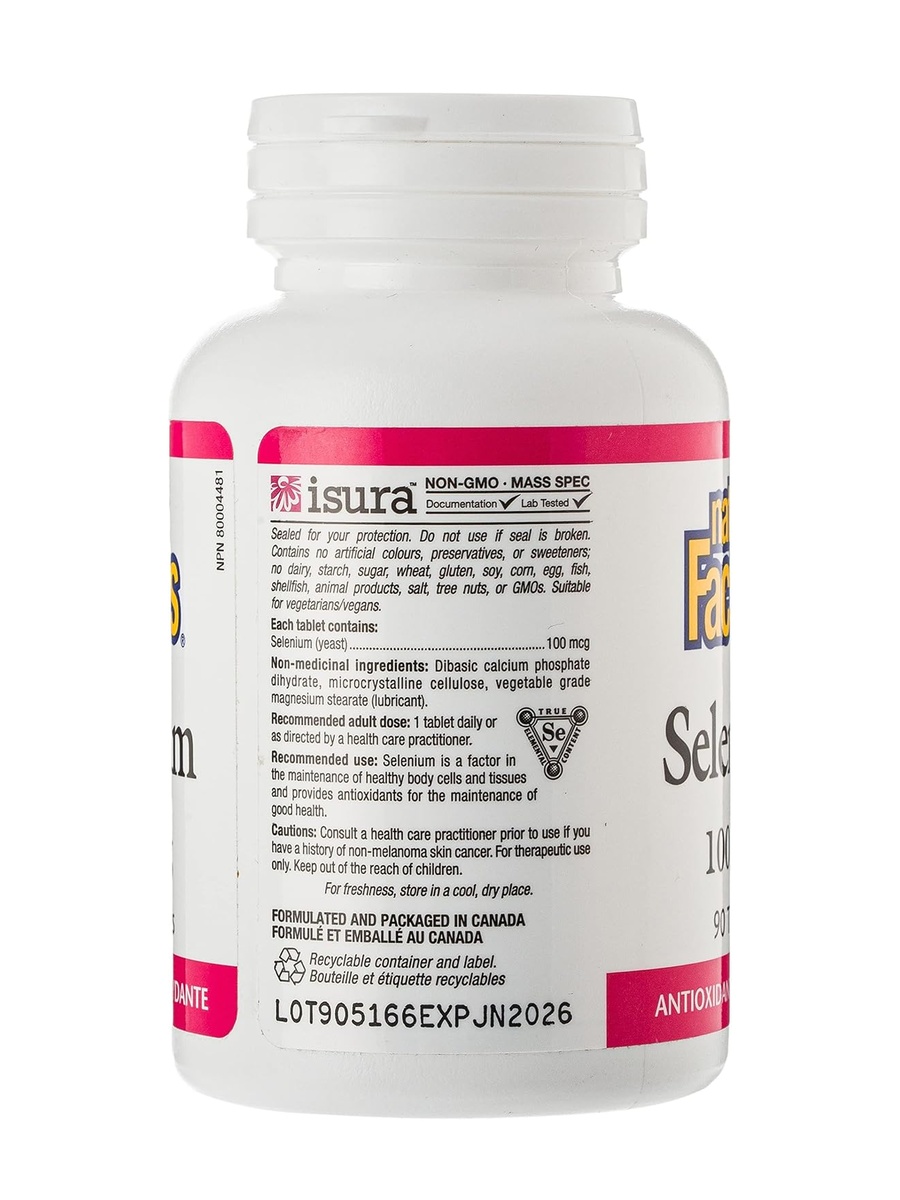 Selenium 100 mcg | Immune Support, Antioxidant Protection |  90 Tablets