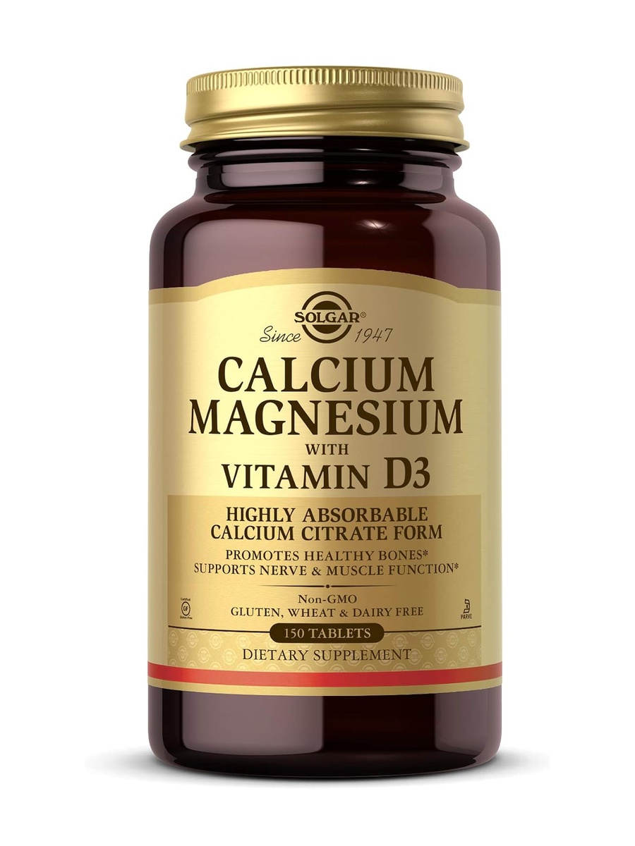 Calcium Magnesium With Vitamin D3 | Unflavored | bone health support | Calcium | 150 Tablets