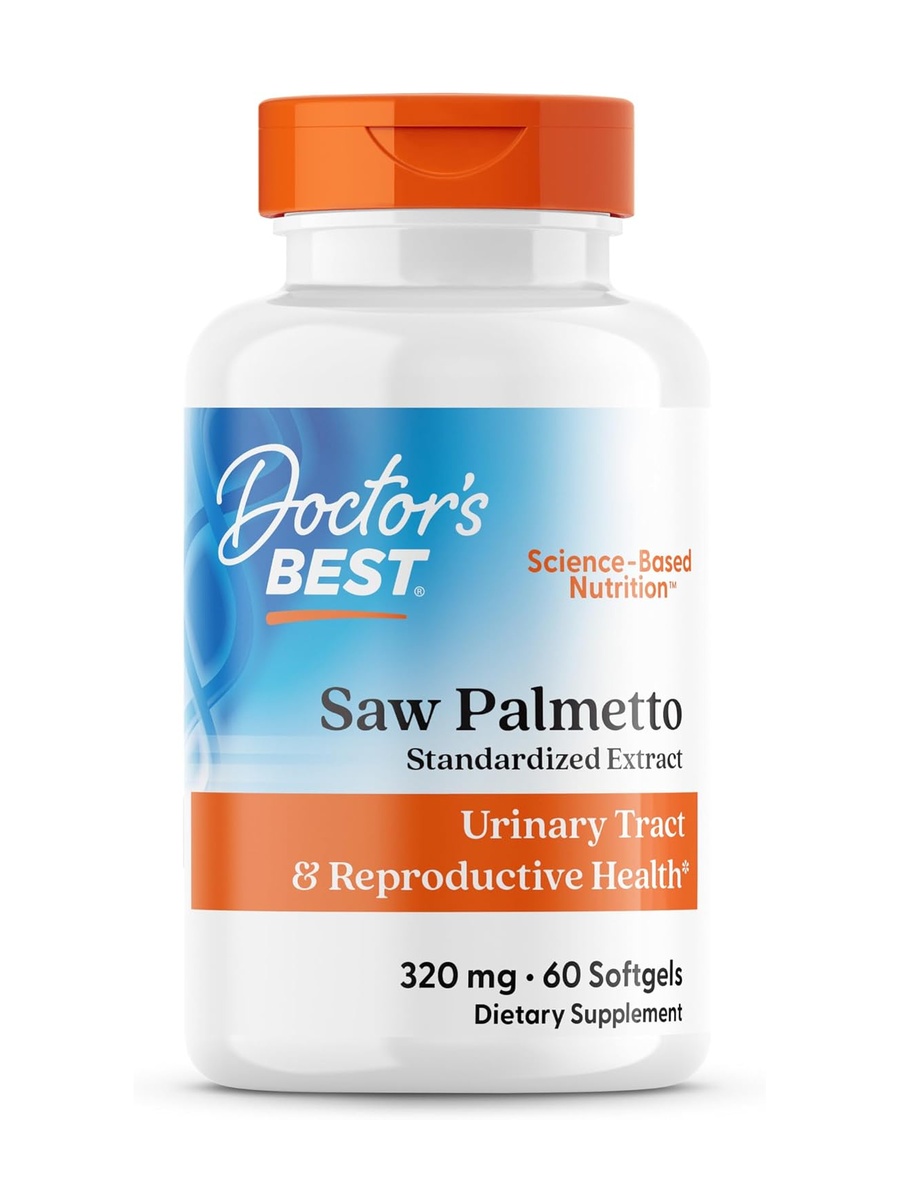 Saw Palmetto Extract 320 mg | Men’s Health & Prostate Health Support | Unflavored | 60 Capsules