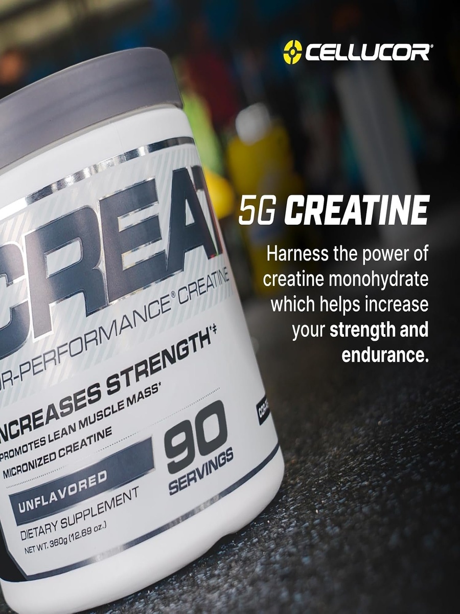 Cor-Performance Creatine Monohydrate Powder Micronized for Increased Absorption | Unflavored, 306 g | Muscle Growth | Creatine | 90 Servings