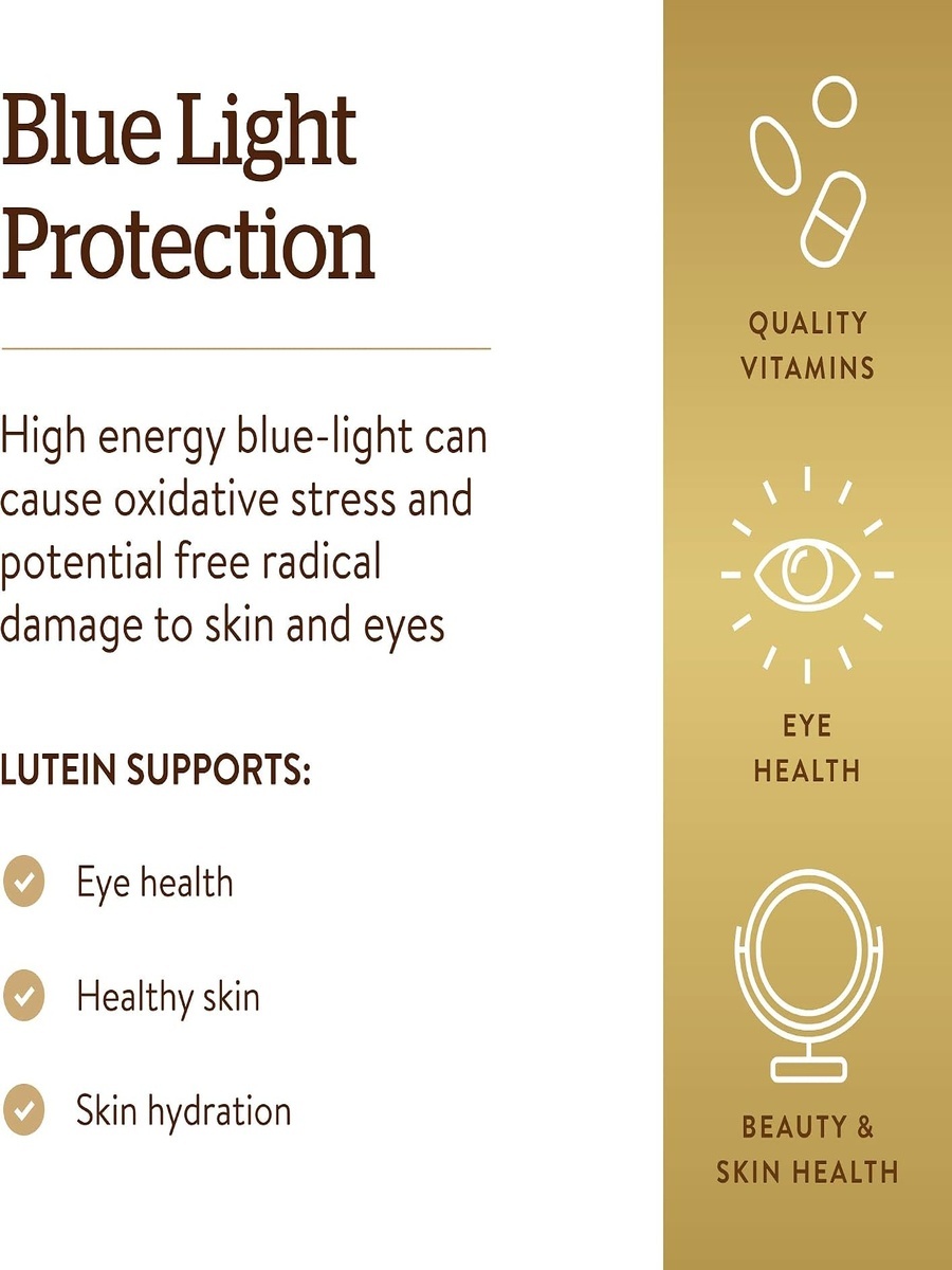 Lutein 40 mg | Unflavored | multivitamin |  30 Softgels