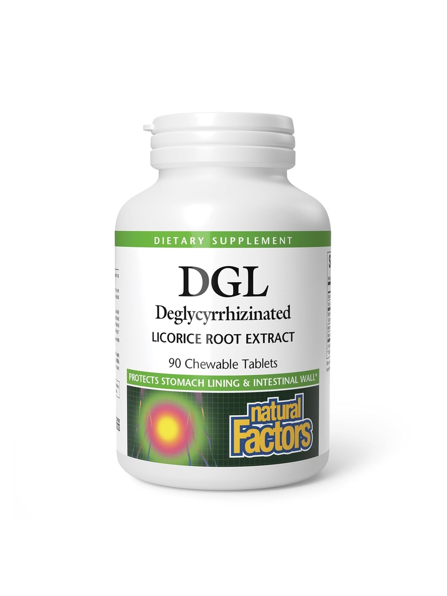 DGL Deglycyrrhizinated Licorice Root Extract | Unflavored | Digestive Health Support | Licorice Root |  90 Tablets