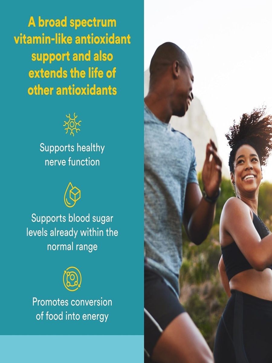 Alpha Lipoic Acid 200 mg | Antioxidant, Immune Support |  60 Capsules