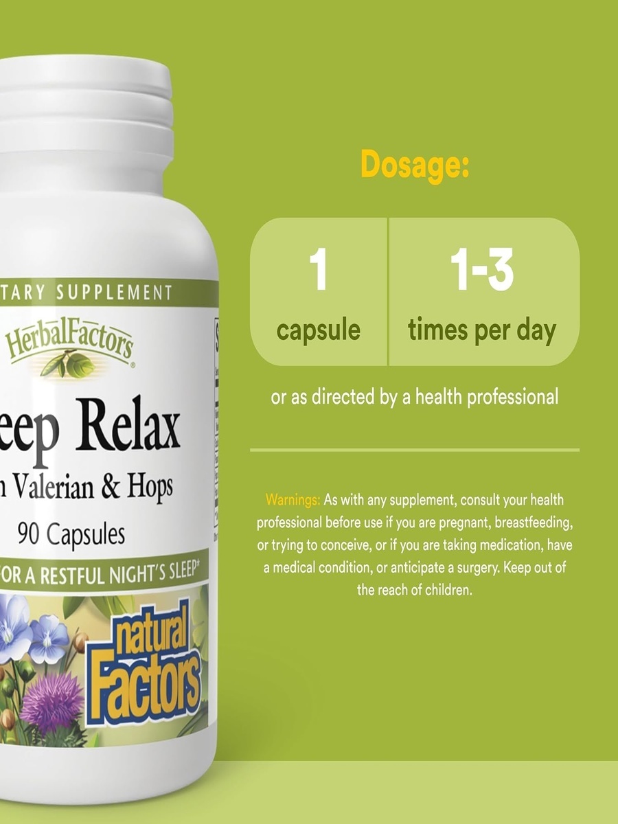 Sleep Relax Formula | Sleep Support |  90 Capsules