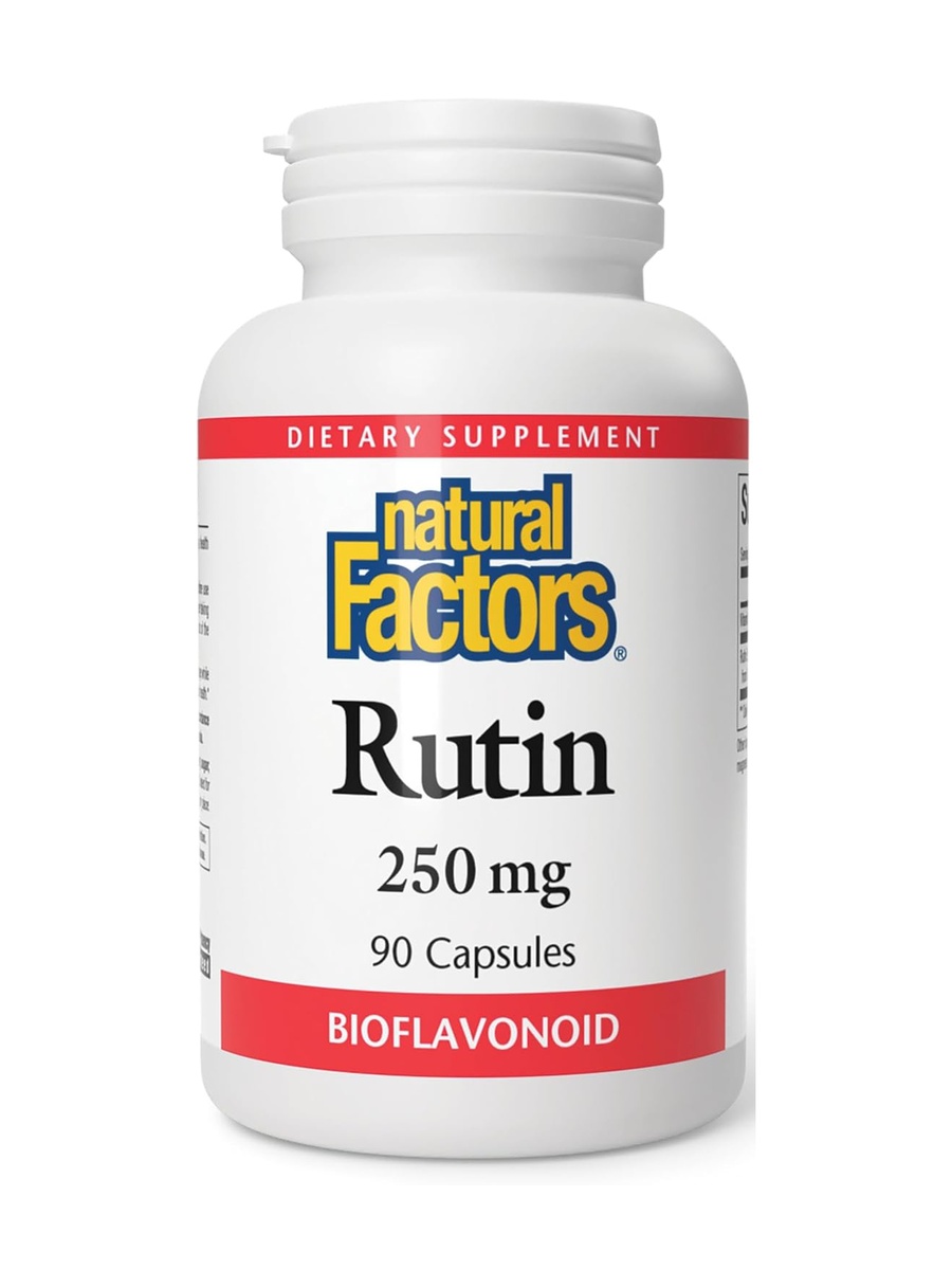 Rutin 250 mg | Citrus | Immune Support, Bioflavonoid  | Vitamin C for Absorption |  90 Capsules