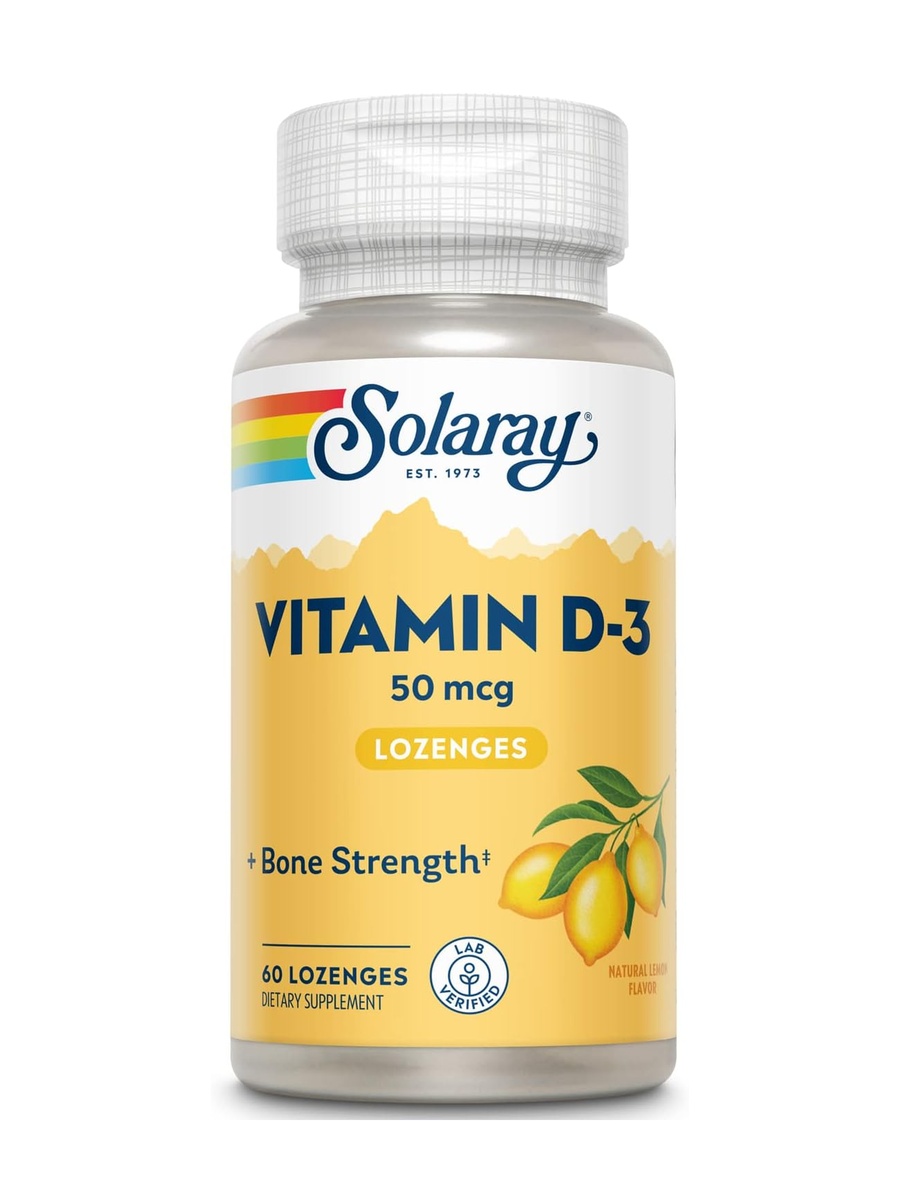 Vitamin D3 50 mg  Lozenges | Bone and Joint Support |  60 Lozenges