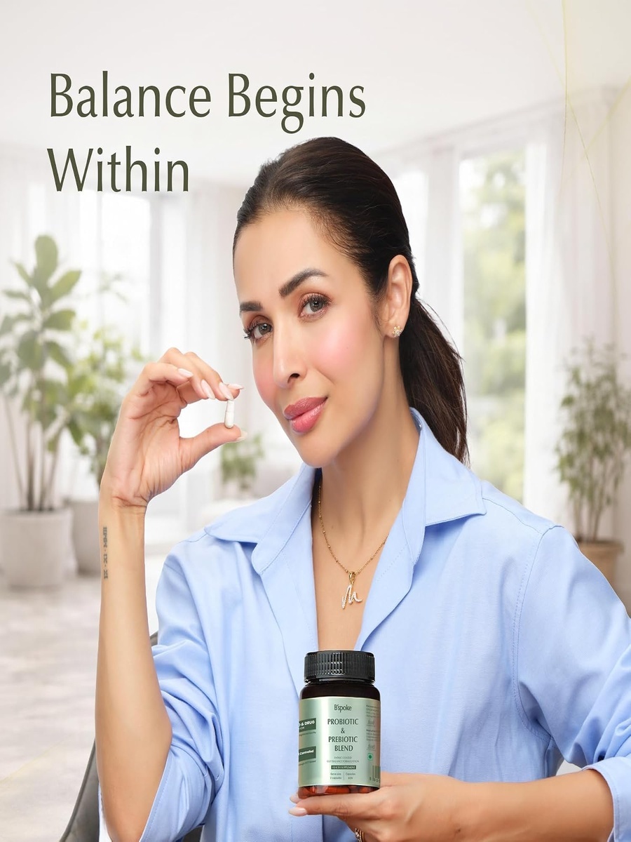 Probiotic and Prebiotic Blend | Gut Balance Formulation | High-Potency Probiotics for Digestive Health |  30 Capsules