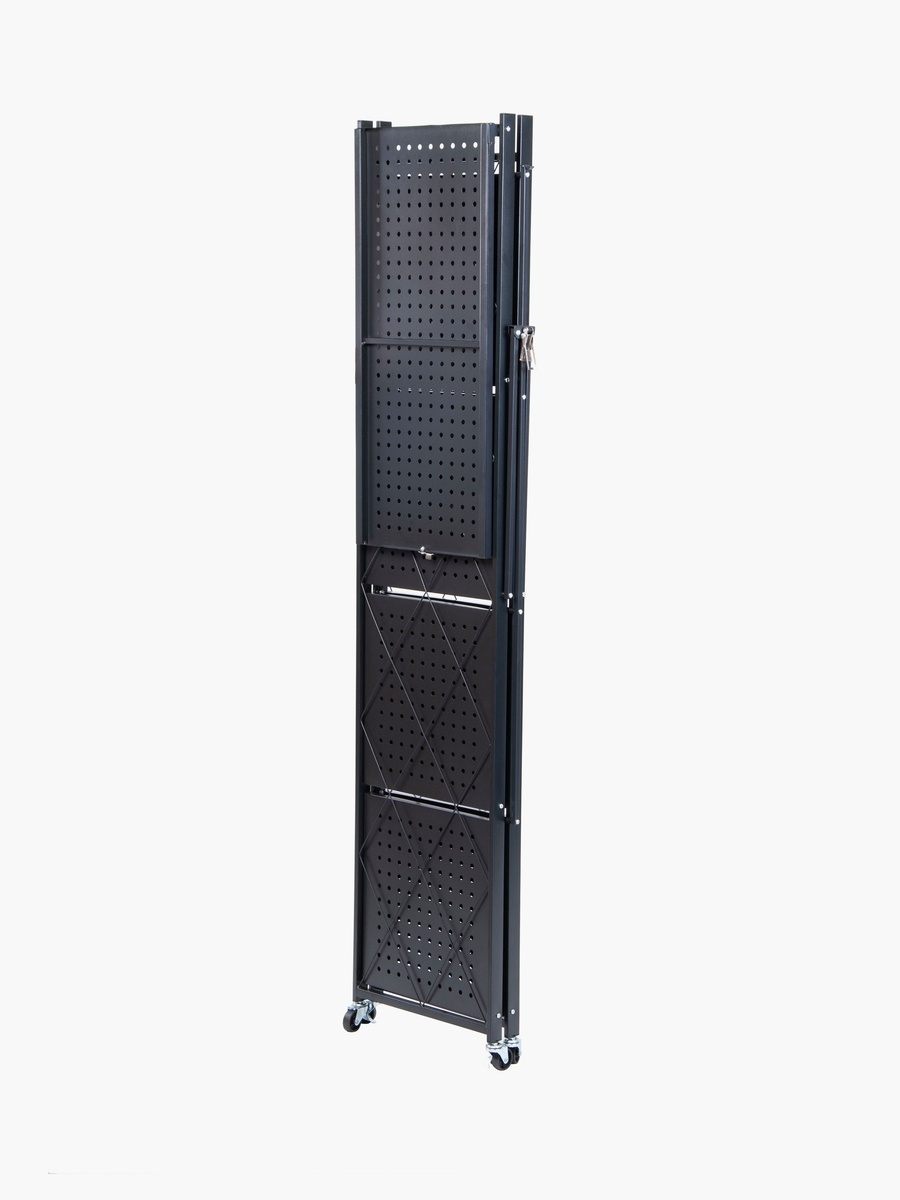 Oxford 5-Tier Foldable Storage Rack - 70x34x163 cm