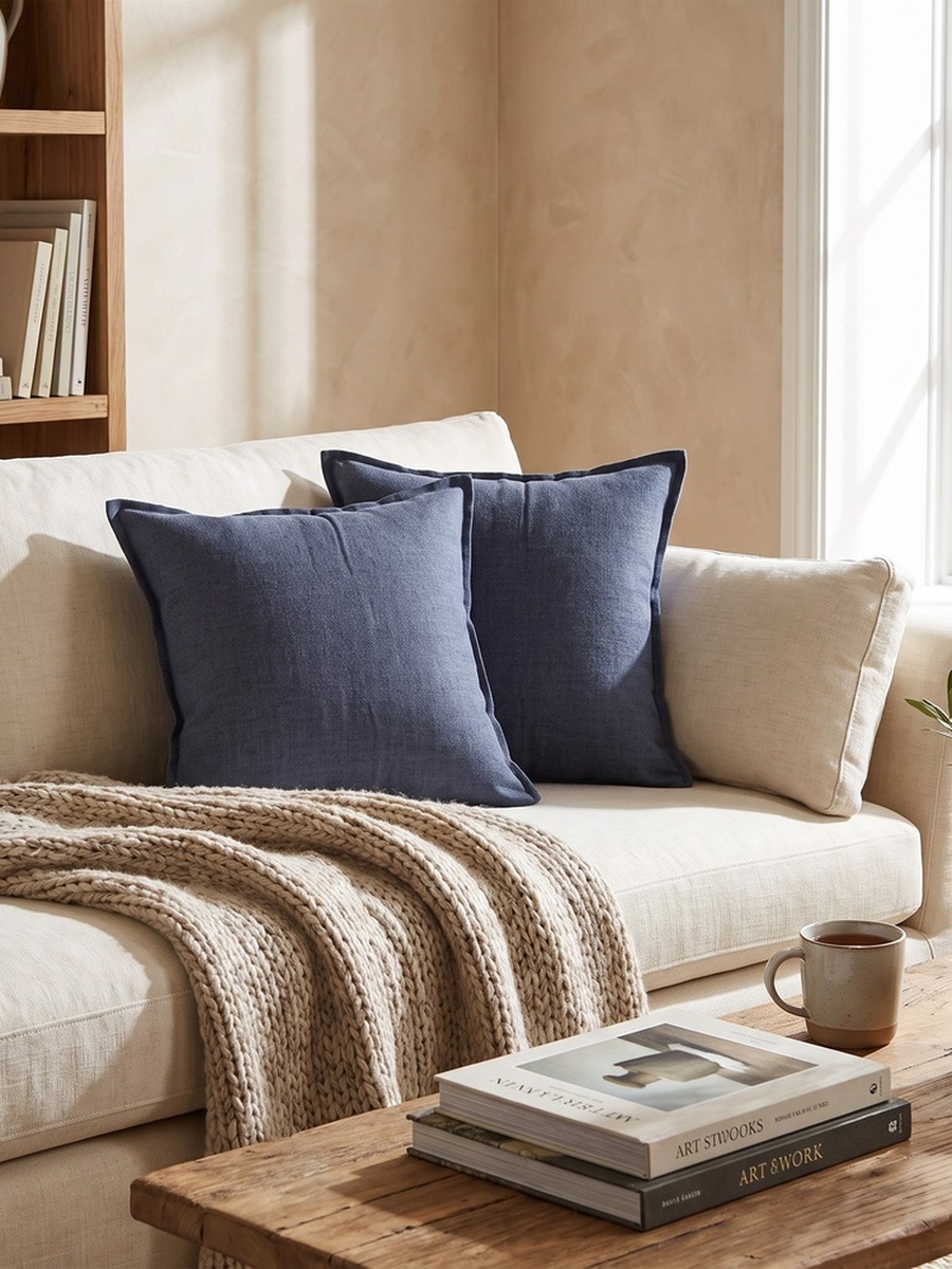 Covara 2-Piece Cushion Cover Set - 40x40 cm