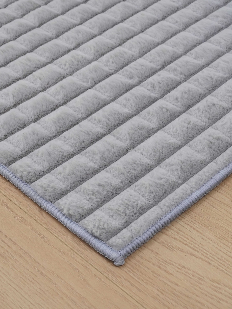Elsdon Blocks Patterned Soft and Plush Rug - 240x360 cm