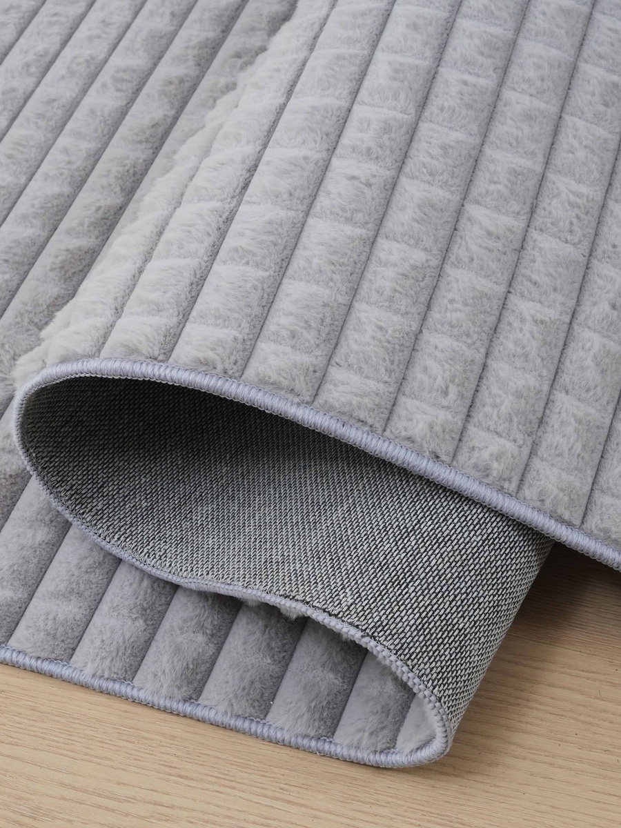 Elsdon Blocks Patterned Soft and Plush Rug - 240x360 cm