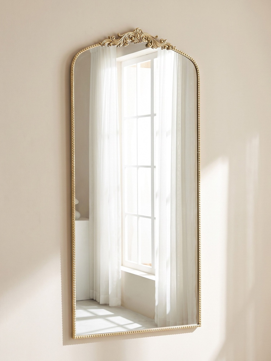 Aayra Lume Ornate Mirror - 173x81 cm