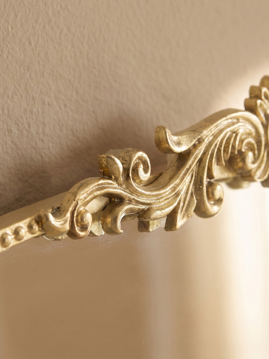 Aayra Lume Ornate Mirror - 173x81 cm