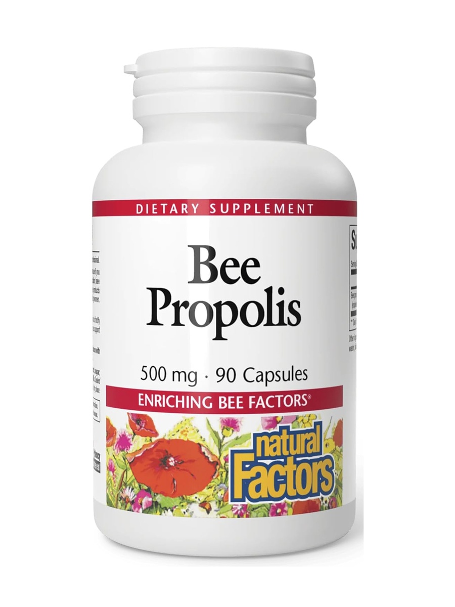 Bee Propolis, 500 Mg | Energy Management Support | Vitamins and Minerals | 90 Capsules